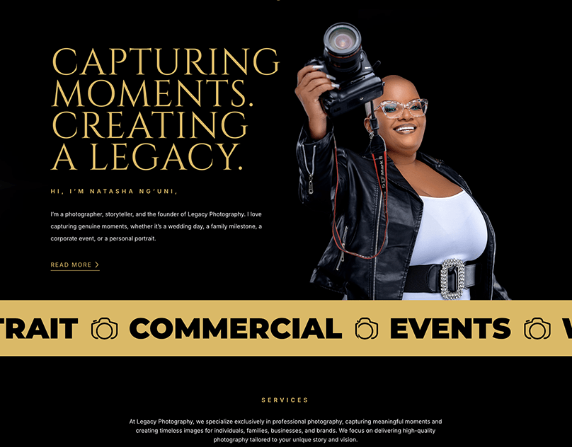 Legacy-Photography-Website